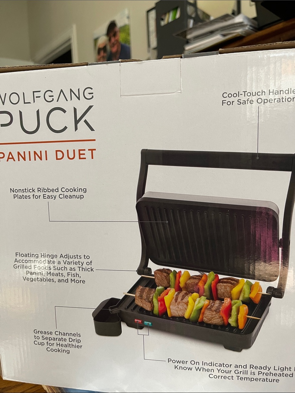 Wolfgang Puck Panini Duet Grill - Black